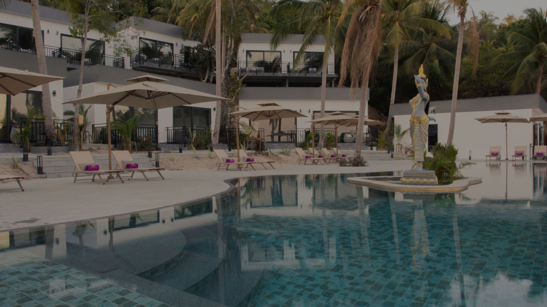 Apsara Resort pool view